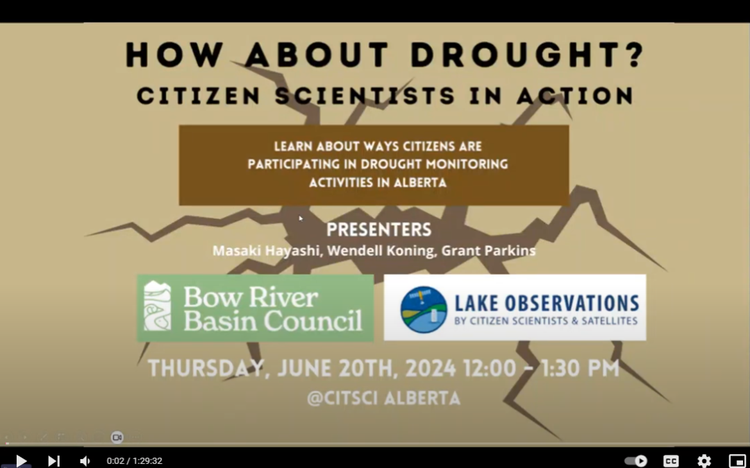 How About Drought? Citizen Scientists in Action