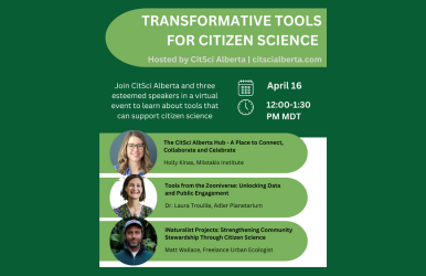 Transformative Tools for Citizen Science