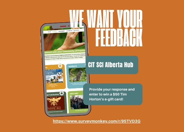 Share Your Feedback on the CitSci Alberta Hub